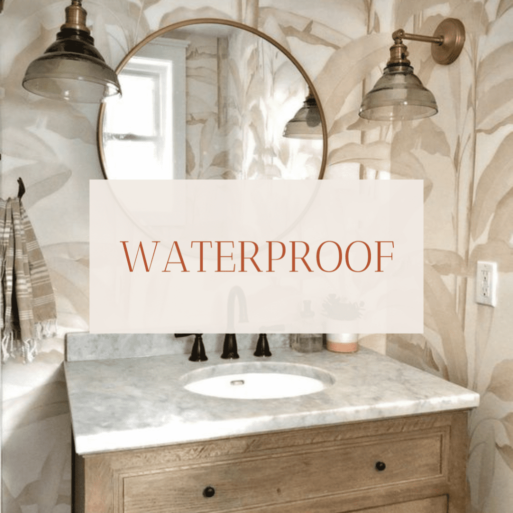 Papier peint waterproof