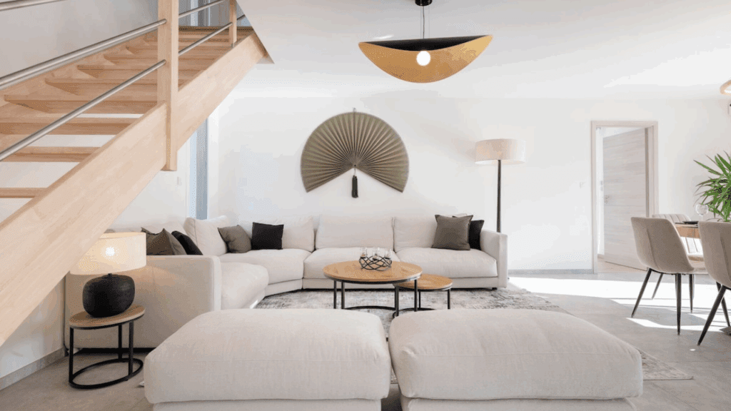 Salon moderne xxl, style contemporain