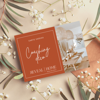 Carte Cadeau coaching déco décoratrice d'intérieur Montpellier