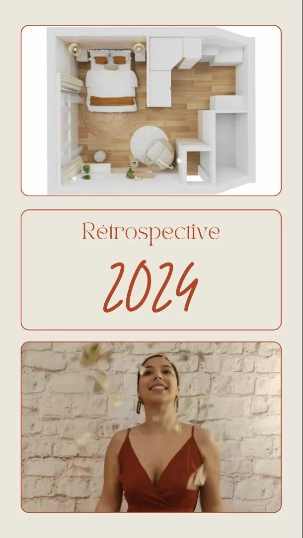 Petite rétrospective de l'année 2024 🥰🎊

#retrospective #2024 #decoratrice #decoratricemontpellier #montpellier #decoration #projetdecoration #deco #decor #decorate #designintérieur #design #décorationintérieure