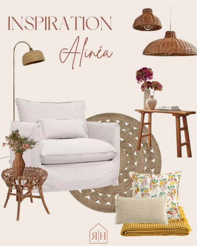 🌸 Inspiration Printanière 🌸
Le printemps est enfin là, et avec lui, l’envie de changer nos intérieurs ! 🌿 Je te propose aujourd’hui une sélection de l’enseigne @alinea , parfaite pour créer une ambiance douce, naturelle et chaleureuse.

💬 Quelle est ta pièce préférée dans cette sélection ? Dites-moi tout en commentaire ! ⬇️

🌸 #InspirationPrintemps #DécoNaturelle #DécorationIntérieure #PrintempsChezMoi #MaisonCosy #VibesPrintanières #DécoMaison #InspirationAlinea #RotinLovers #MaisonFrançaise #DécoPrintanière #AmbianceNaturelle #AlineaFrance #SlowLivingFrançais #DécoTendance #EspritNature #SélectionAlinea #DécoBohème #CocooningMaison 🌿